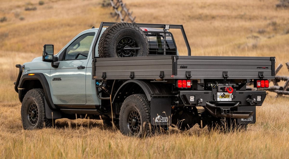 GMC and AEV Reveal Sierra Grande Concept at SEMA: Overlanding Goes Heavy-Duty
