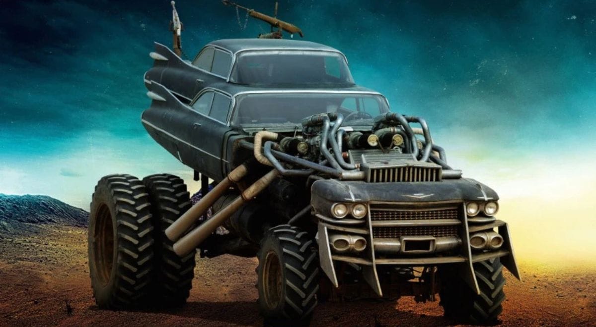The insane twin-Cadillac Gigahorse from Mad Max: Fury Road